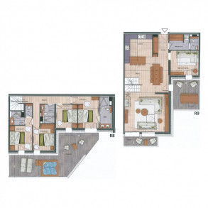 Apartment Falcon Lodge H12 Meribel