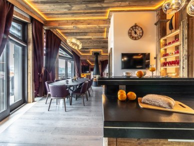 Chalet Bordeaux Courchevel 1850