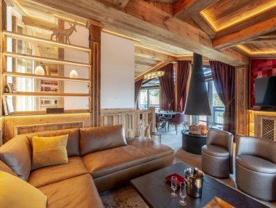 Chalet Bordeaux Courchevel 1850