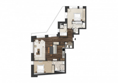 Apartment Atmosphere 201 Courchevel 1850