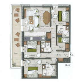 Appartement Kangto 6 Les Gets