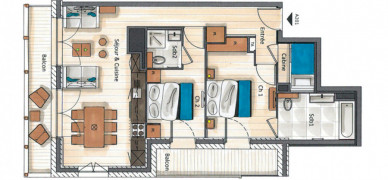 Appartement Annapurna A201 Les Gets