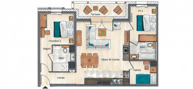 Appartement Annapurna A204 Les Gets