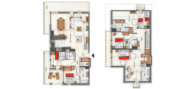 Apartment Whistler Lodge B13 Courchevel 1650