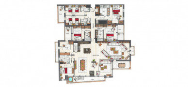 Appartement Keystone Lodge C09 Courchevel 1650