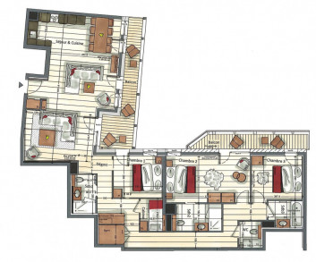 Apartment Kinabalu 27 Les Gets