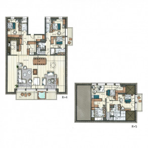 Пентхаус Vail Lodge B41 Валь-д'Изер